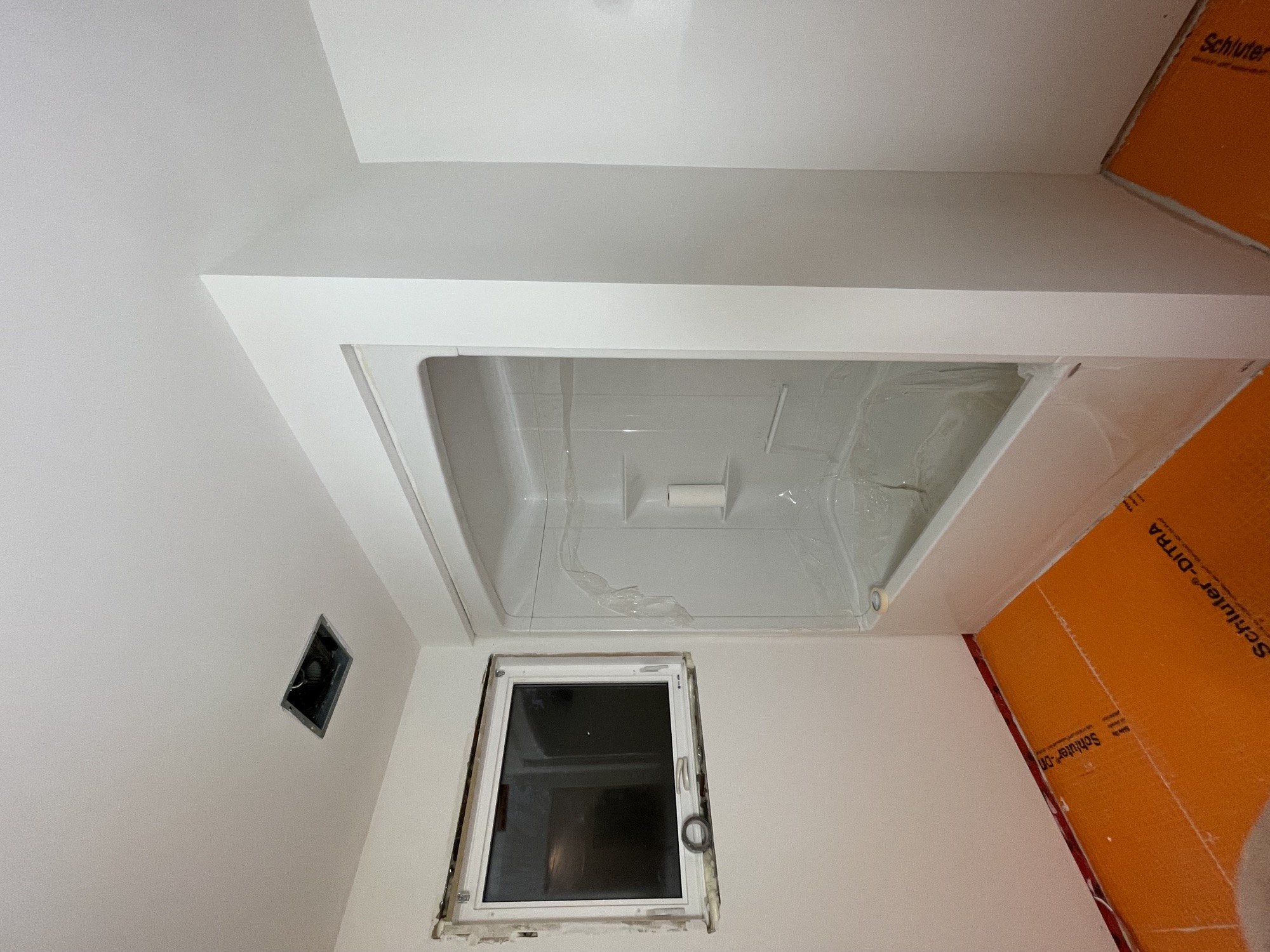 Luxury Bathroom makeover painted.